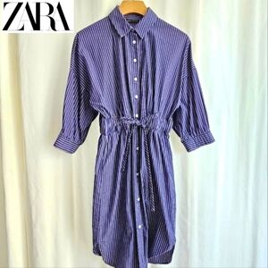 🇪🇦 Zara - Striped Shirt Dress